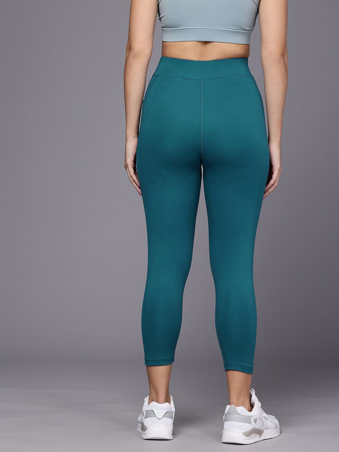 HRX by Hrithik Roshan Women PERFORMANCEBONDED Rapid-Dry Running Tights AW24_W_TG_KRS001_03