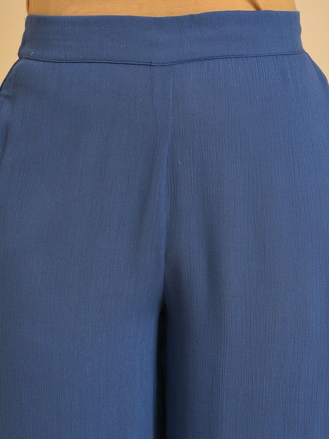 W Women Blue Culottes Trousers