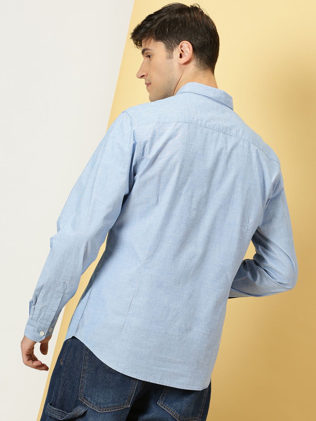 Thomas Scott Classic Opaque Cotton Casual Shirt