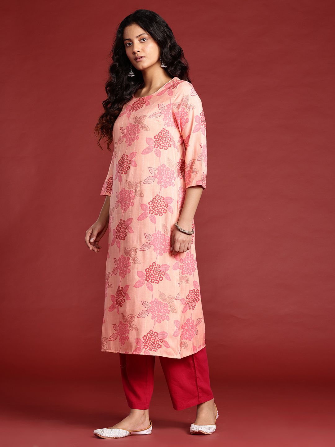 Anouk Floral Printed Kurta