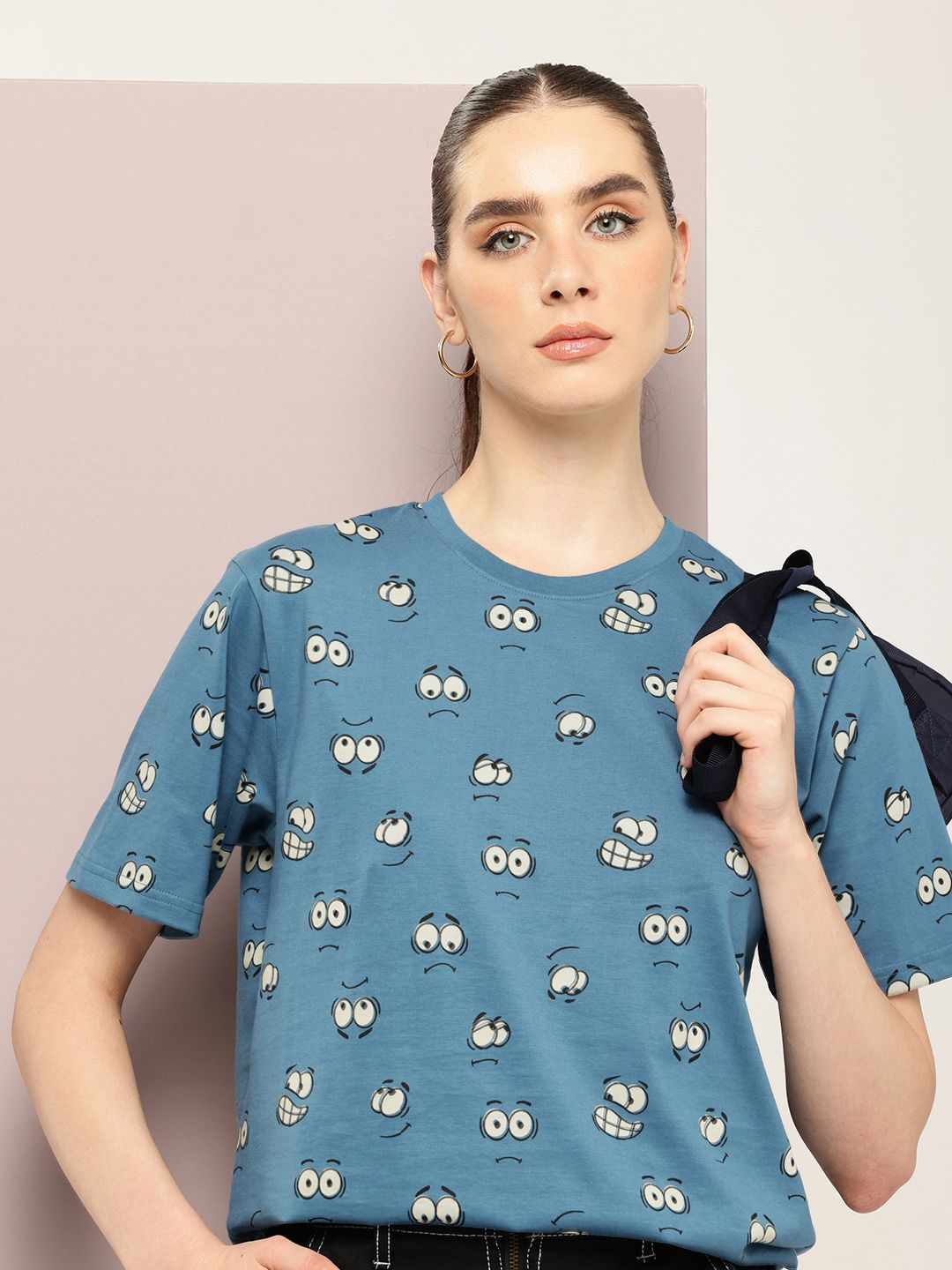 DILLINGER Printed Oversized Super Combed Cotton T-shirt