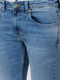 SPYKAR Men  Low Distress Light Fade Stretchable Cotton Jeans