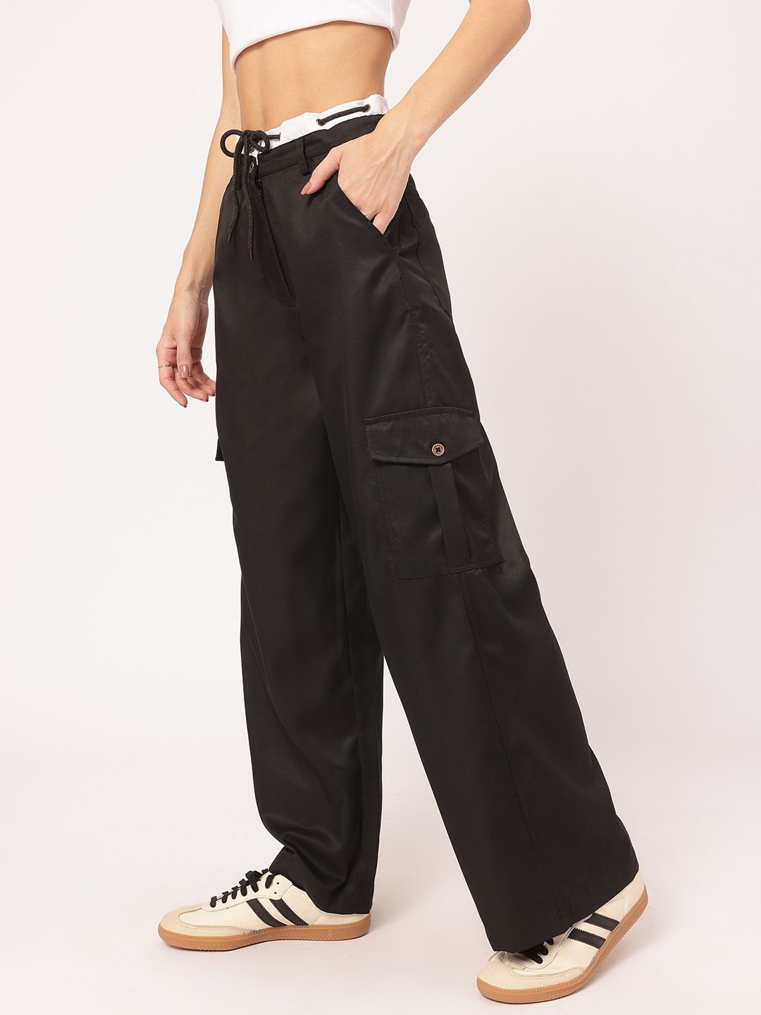 DressBerry Women Everyday Edge Relaxed Cargo
