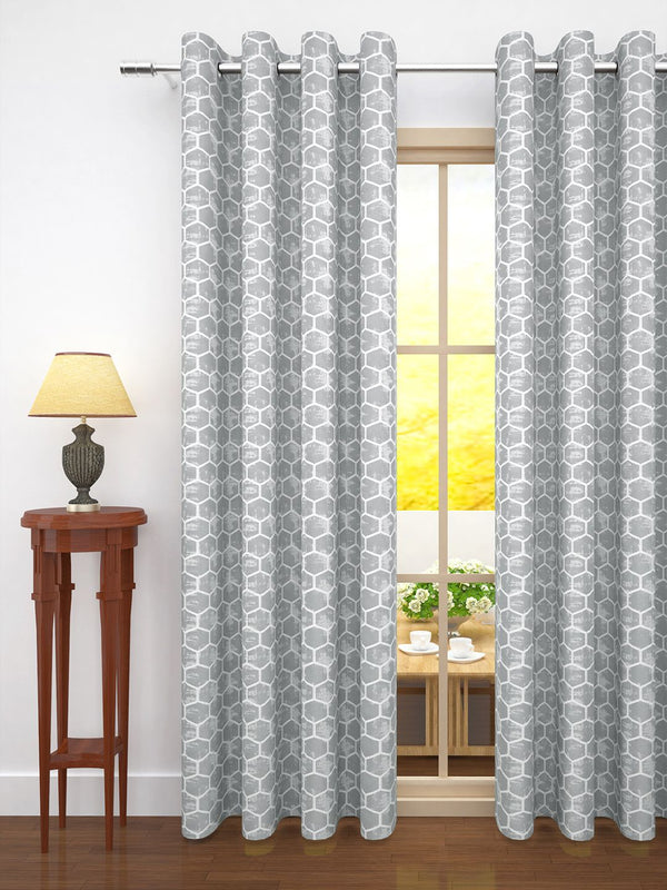 Story@Home Jacquard 400 GSM 7 feet 1 U Door Curtain