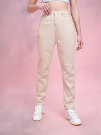 DressBerry Women Mom Fit Mid-Rise Stretchable Jeans