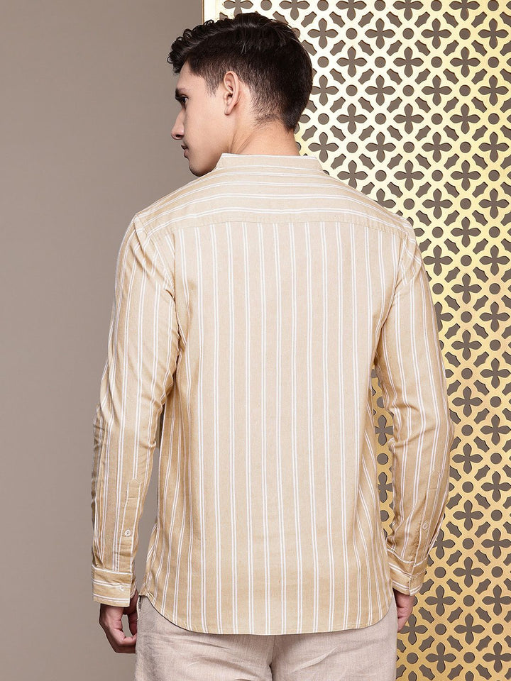 House of Pataudi Rozana Striped Kurta