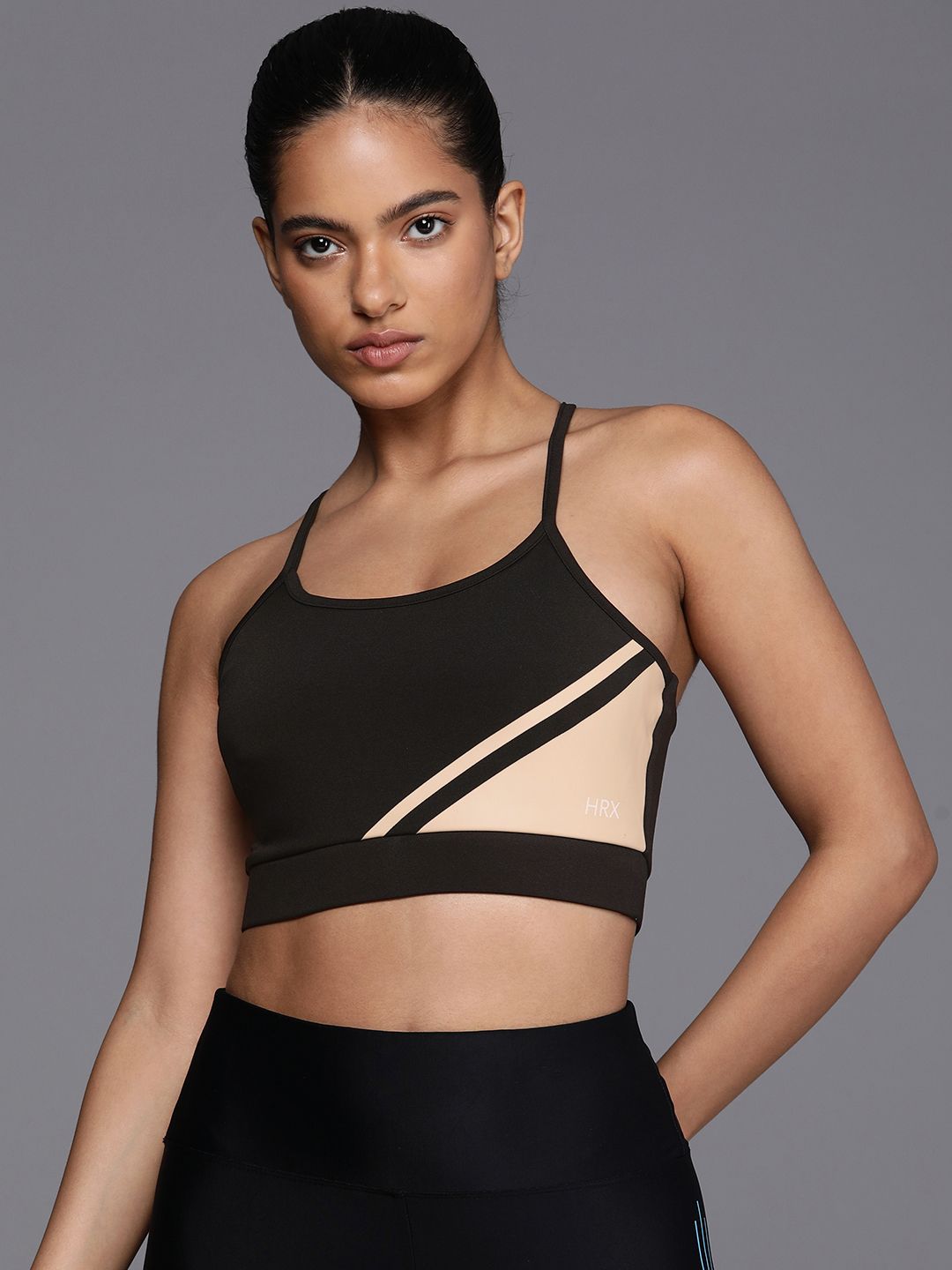 HRX by Hrithik Roshan Full Coverage Lightly Padded Rapid Dry Yoga Bra