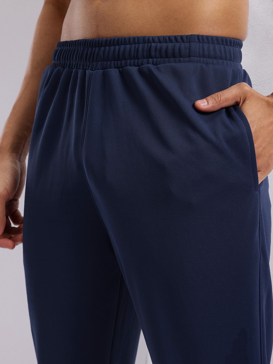 HRX by Hrithik Roshan Men Brand Logo Printed Rapid-Dry Training Joggers