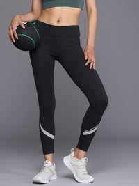 HRX by Hrithik Roshan Women Rapid-Dry Antimicrobial Finish Training Tights