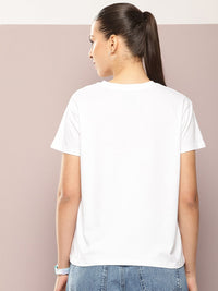 DILLINGER Typography Printed Pure Cotton Boxy T-shirt