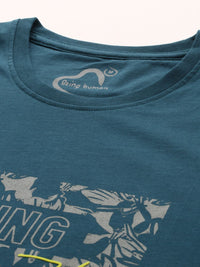 Being Human Typography Printed Pure Cotton T-shirt