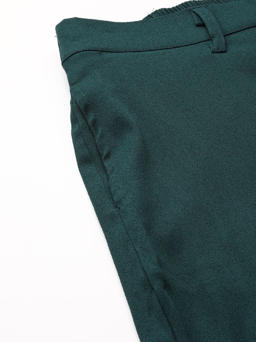 DENNISON Smart Straight Fit High-Rise Trousers