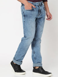 SPYKAR Men Relaxed Fit Low-Rise Heavy Fade Jeans