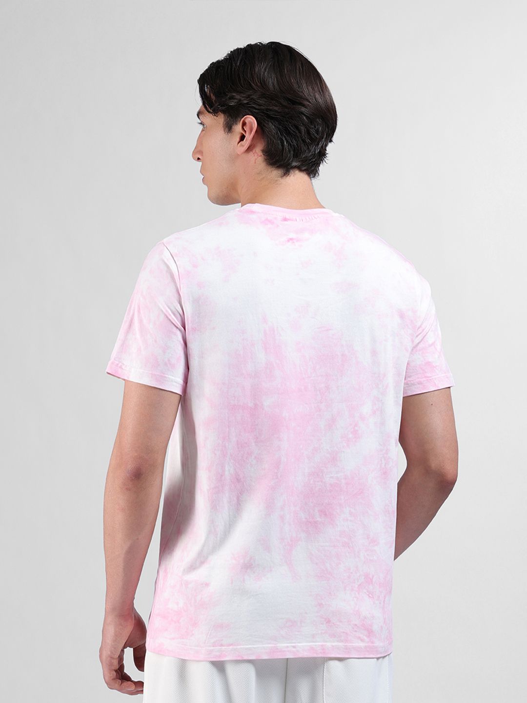 The Indian Garage Co Men Slim Fit Tie & Dye Looney Tunes T-Shirt