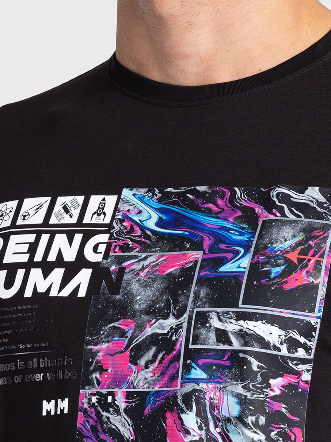 Being Human Graphic Printed T-shirt