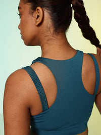 HRX by Hrithik Roshan Lightly Padded Rapid-Dry Running Bra HR_AW24_W_BA_KRNV004_03_B