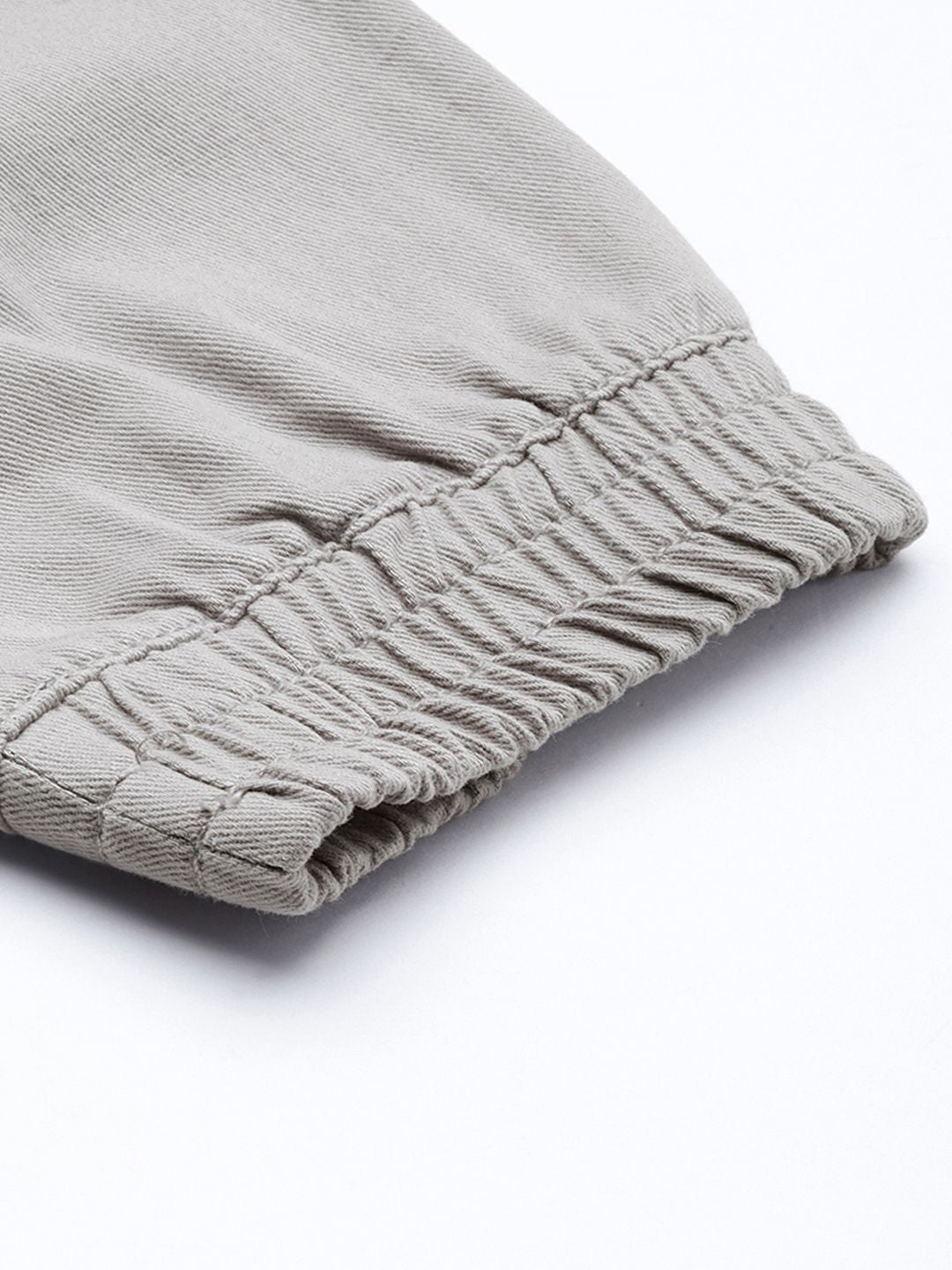 The Indian Garage Co Men Grey Joggers Trousers