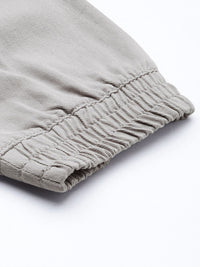 The Indian Garage Co Men Grey Joggers Trousers