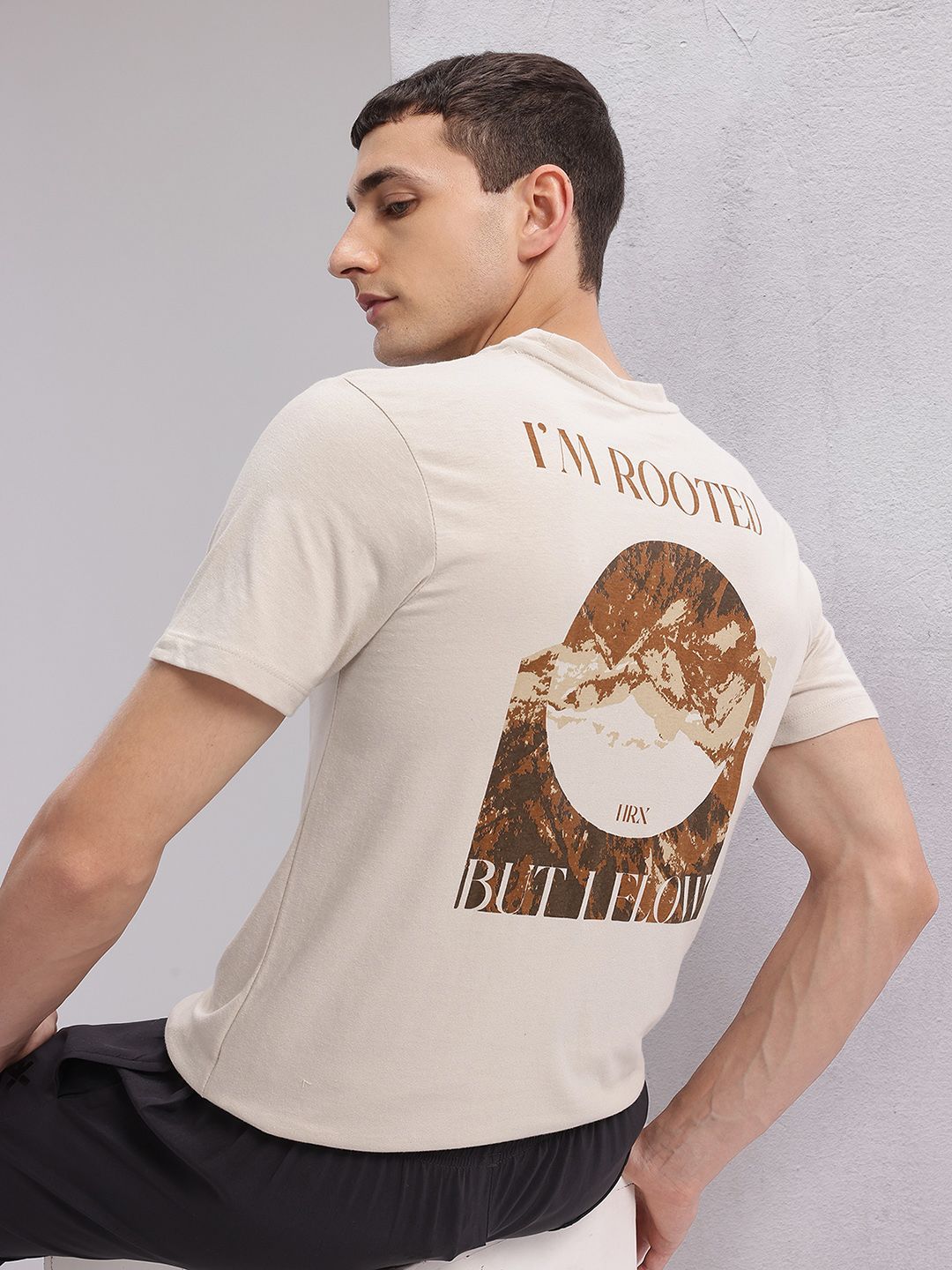 HRX by Hrithik Roshan Printed Yoga T-shirt