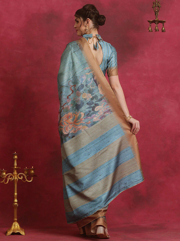 Saree mall Floral Printed Bagh Sarees