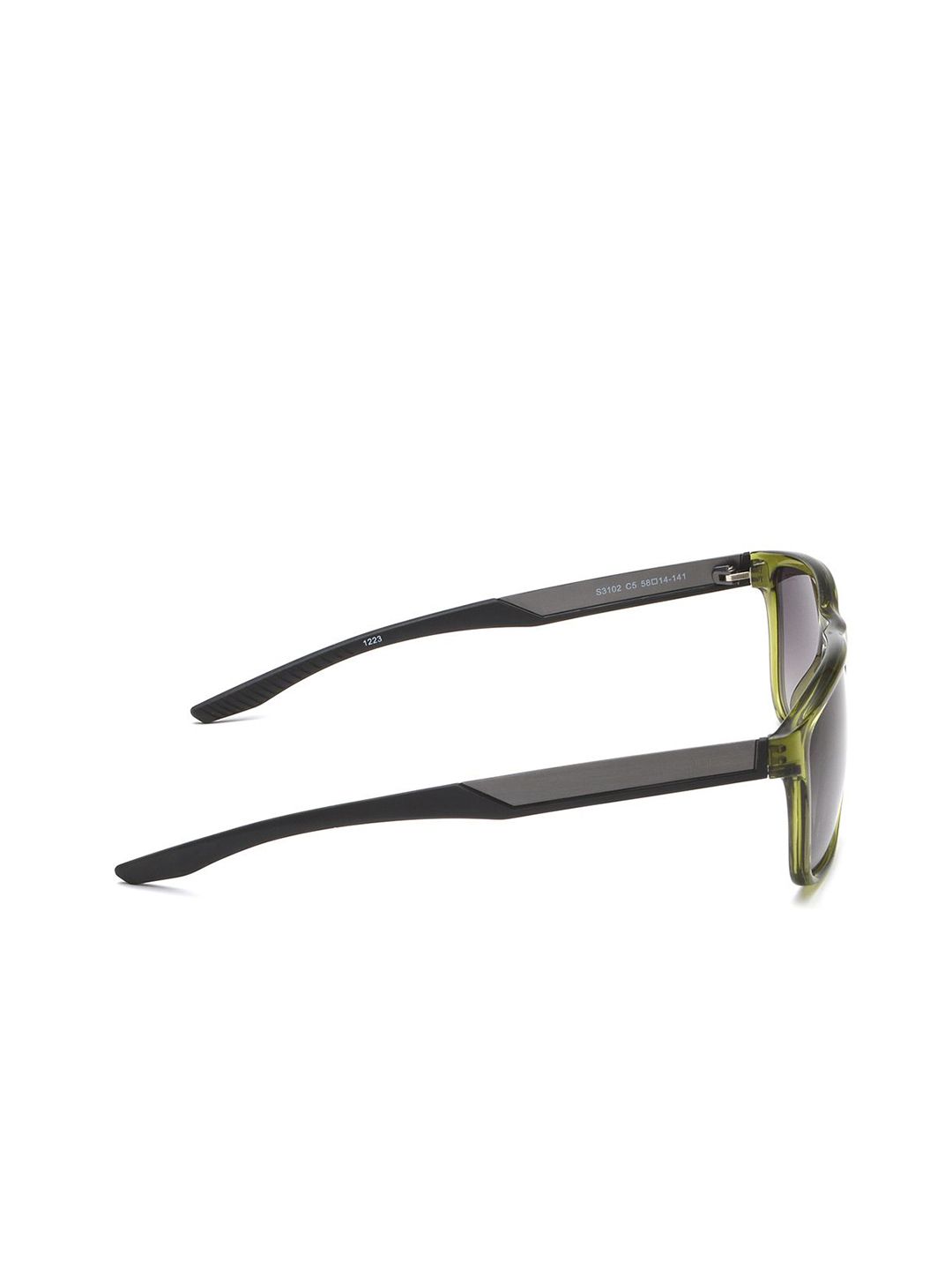 Idee lelaki cermin mata hitam persegi dengan lensa lensa yang dilindungi UV 3102c5sg