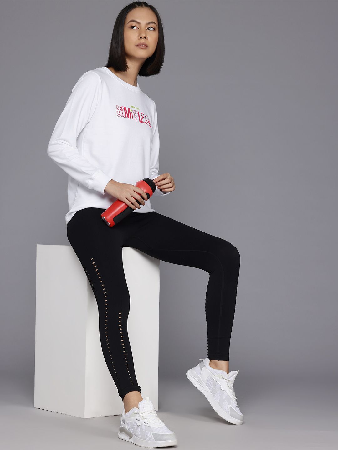 HRX by Hrithik Roshan Lifestyle Printed Sweatshirt