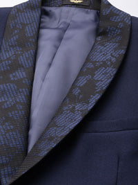 Park Avenue Shawl Collar Single Breasted 3-Piece Party Wear Suit