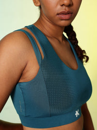 HRX by Hrithik Roshan Lightly Padded Rapid-Dry Running Bra HR_AW24_W_BA_KRNV004_03_B