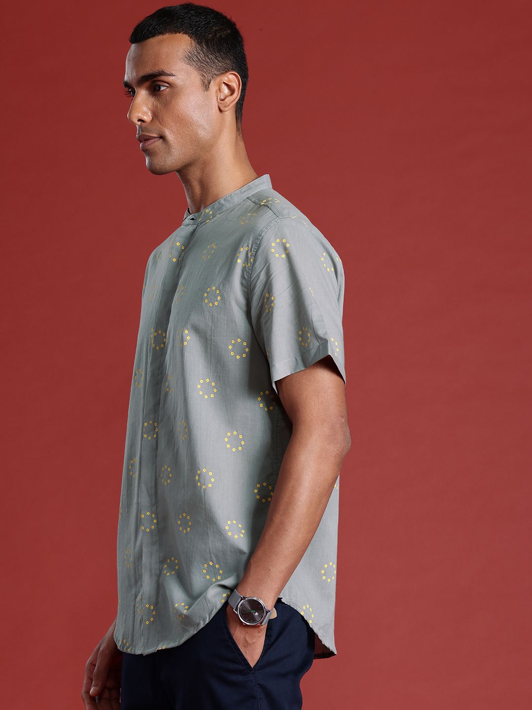 Anouk Pure Cotton Print Casual Shirt