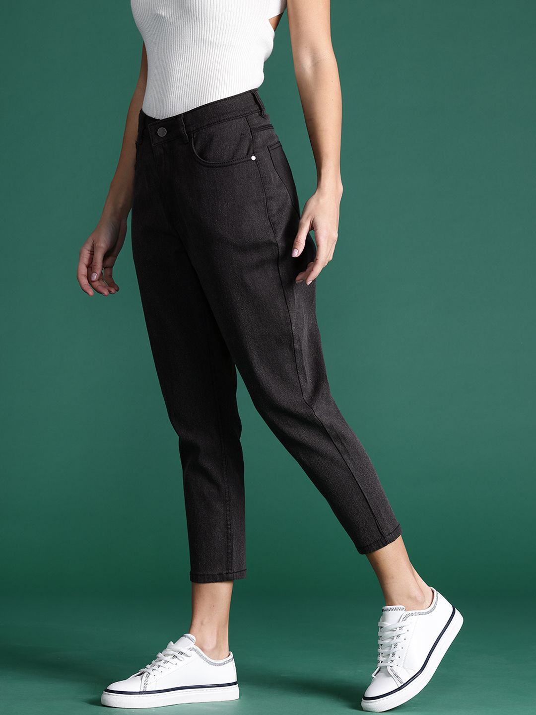 DressBerry Women Mom Fit Stretchable Jeans