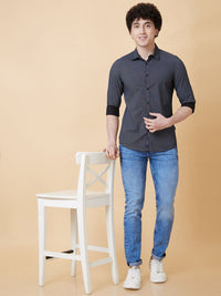 Being Human Pure Cotton Geometric Printed Casual Shirt