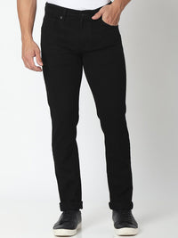 SPYKAR Men Black Cotton Jeans