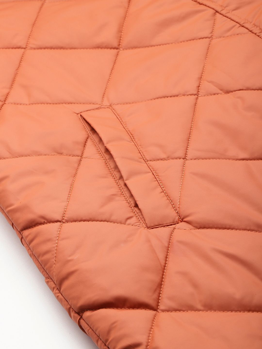 DressBerry Women Longline Quilted Jacket