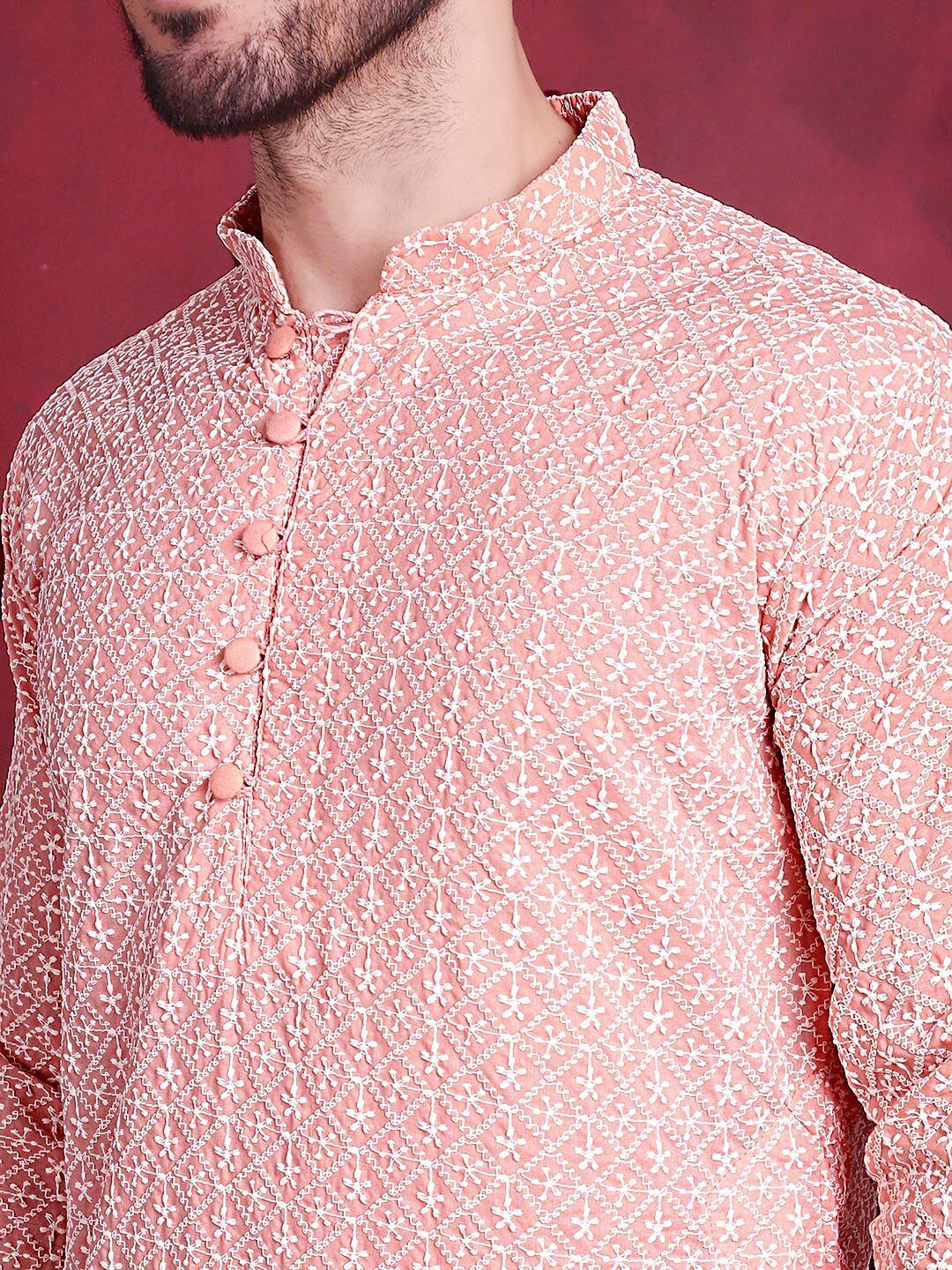 Jompers Floral Embroidered Kurta