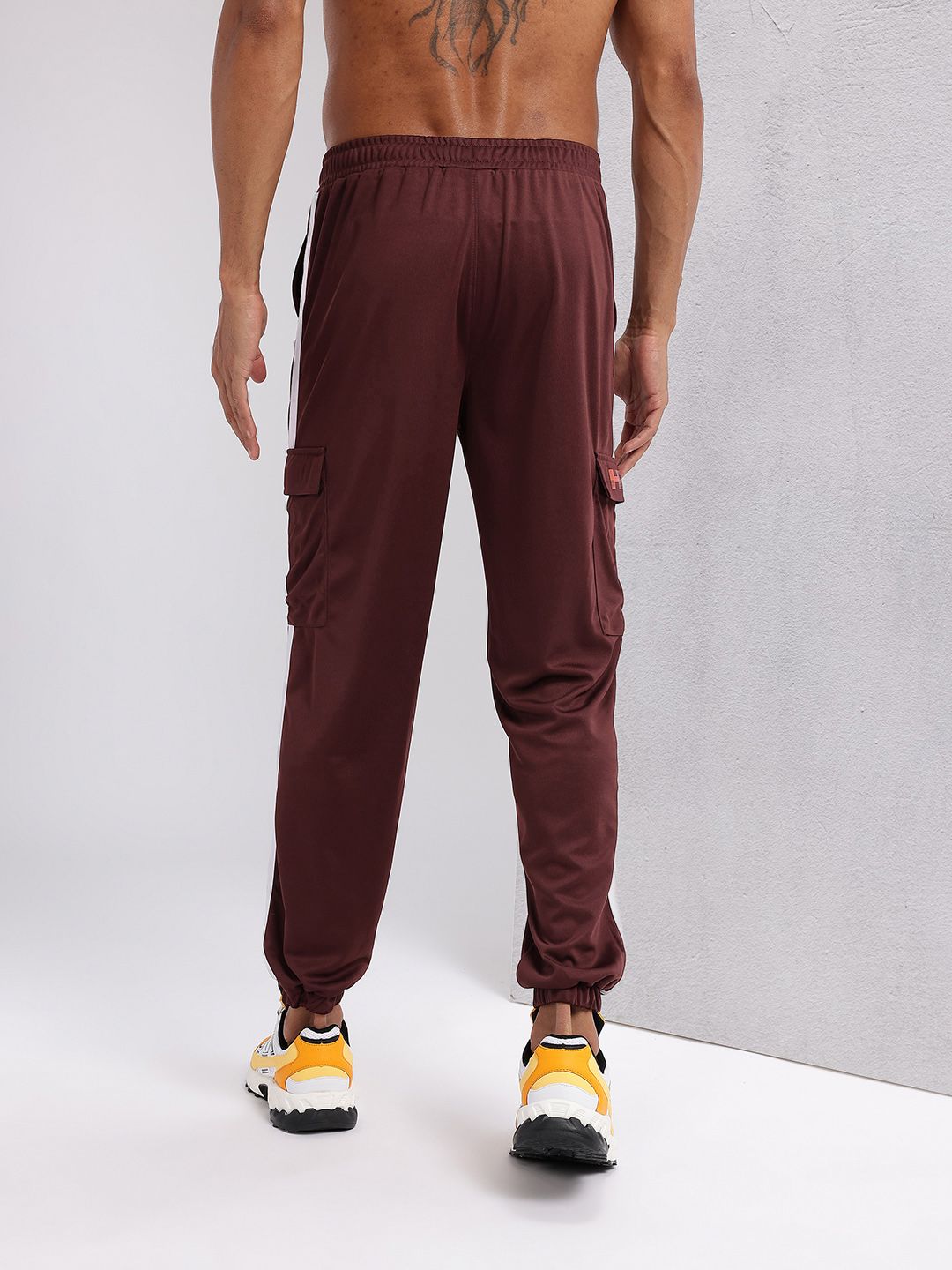HRX by Hrithik Roshan Men Mid-Rise Rapid-Dry Training Joggers