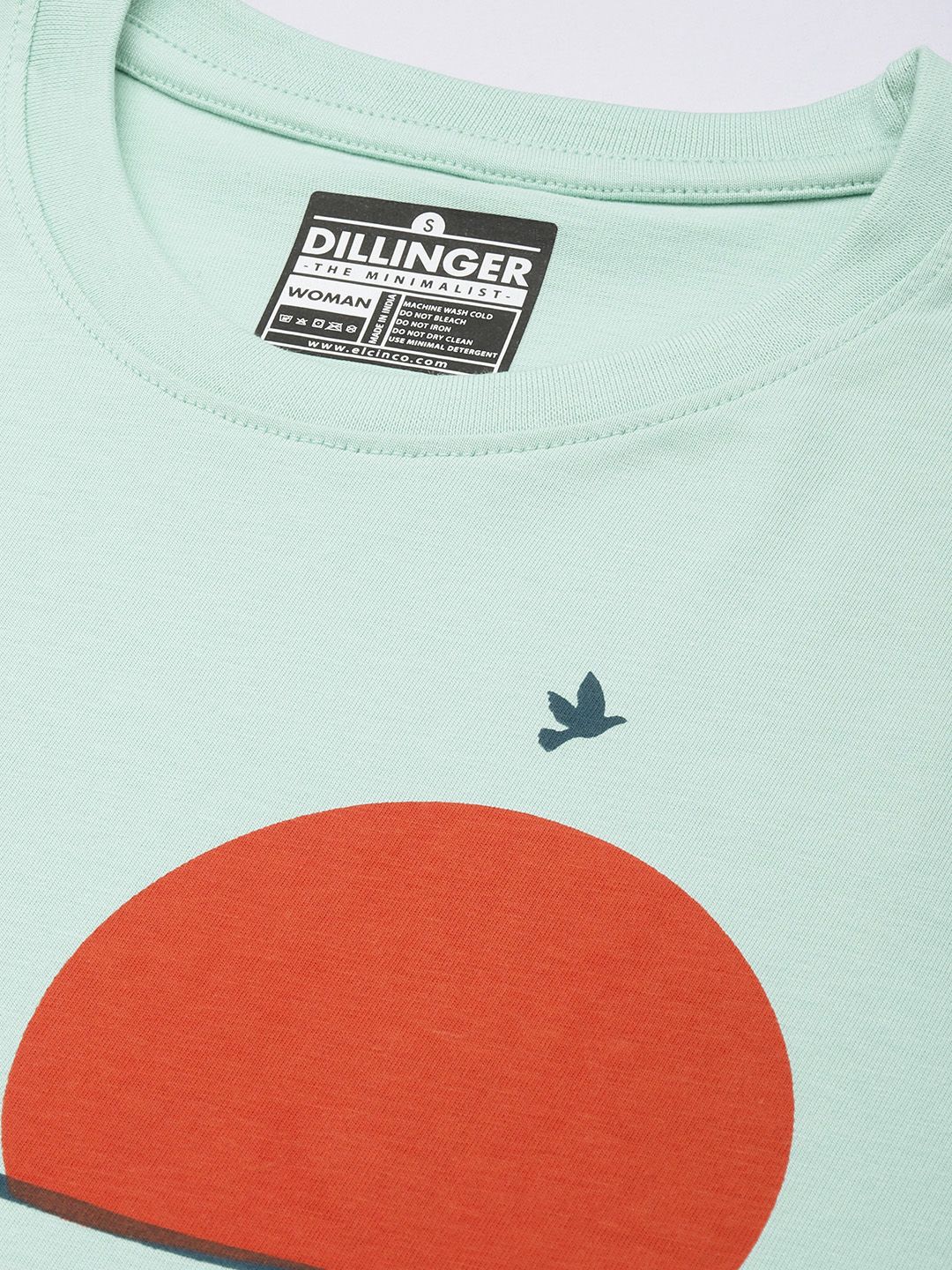 DILLINGER Printed Oversized Pure Cotton T-shirt