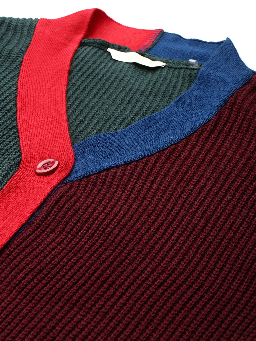 DressBerry Colourblocked Cardigan