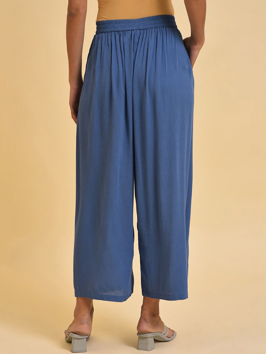 W Women Blue Culottes Trousers