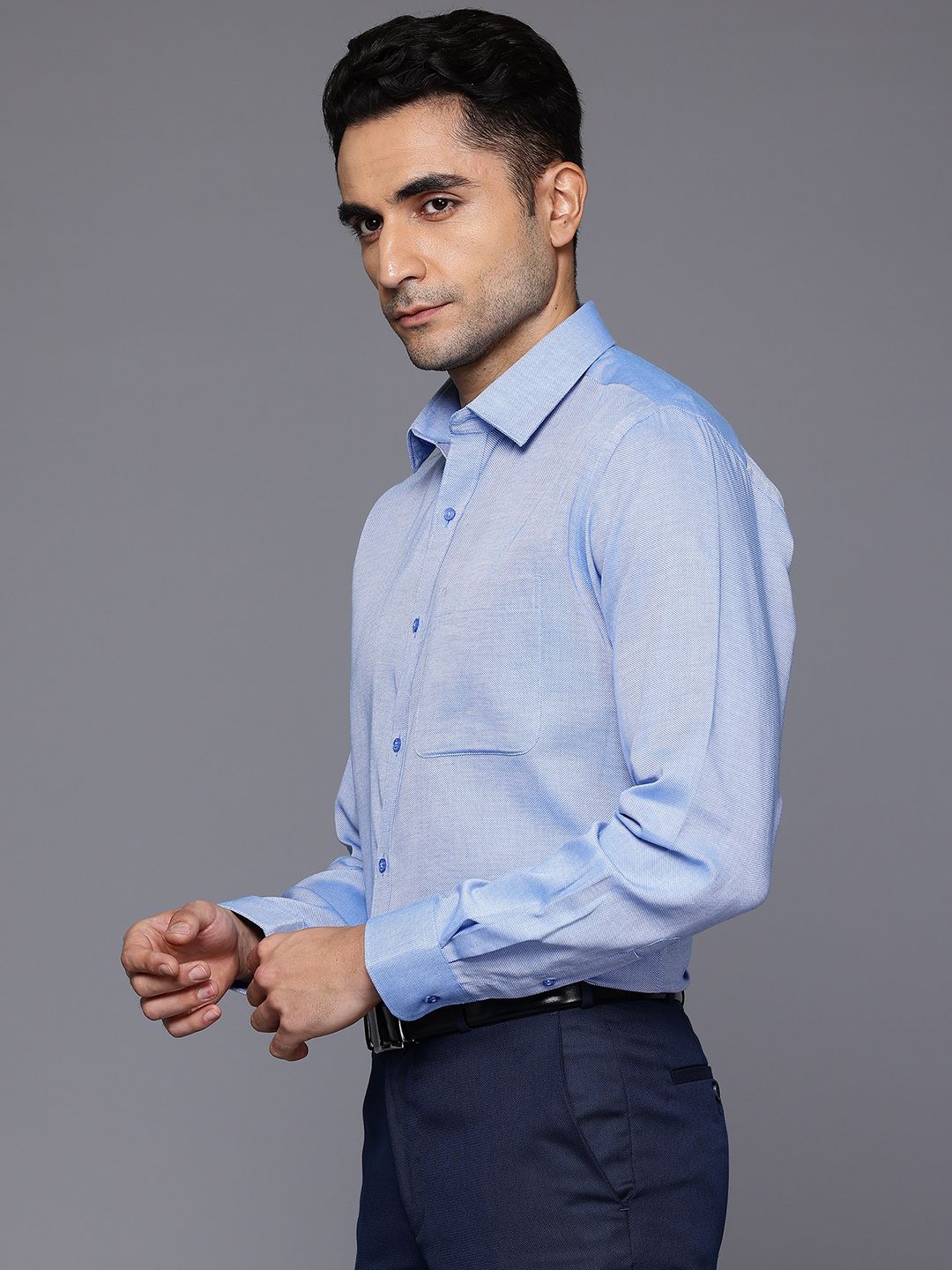 Raymond Pure Cotton Slim Fit Formal Shirt