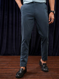 HIGHLANDER Men Soft Feel Twill Chino Trousers