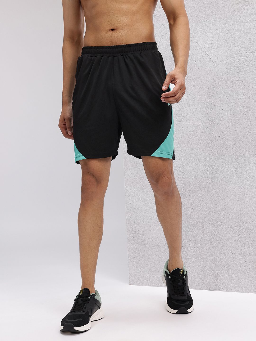 HRX by Hrithik Roshan Men Rapid-Dry Side Striped Running Shorts