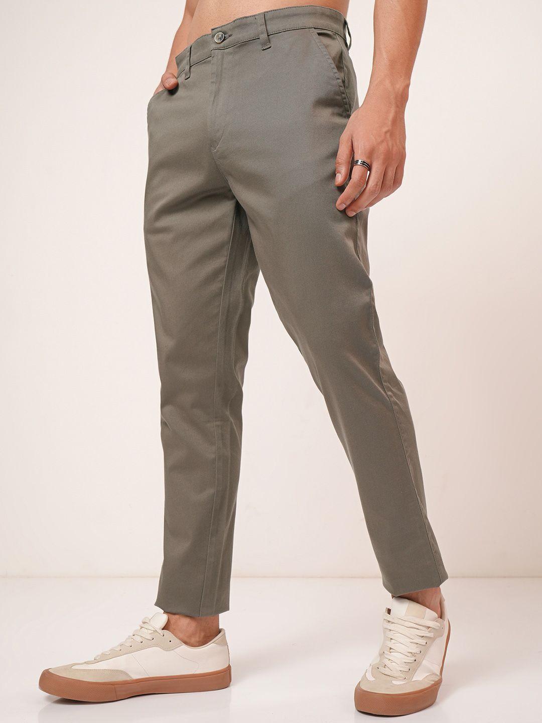 HIGHLANDER Premium Satin Chino Trousers