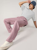 Campus Sutra Men Comfort Mid-Rise Easy Wash Joggers seluar