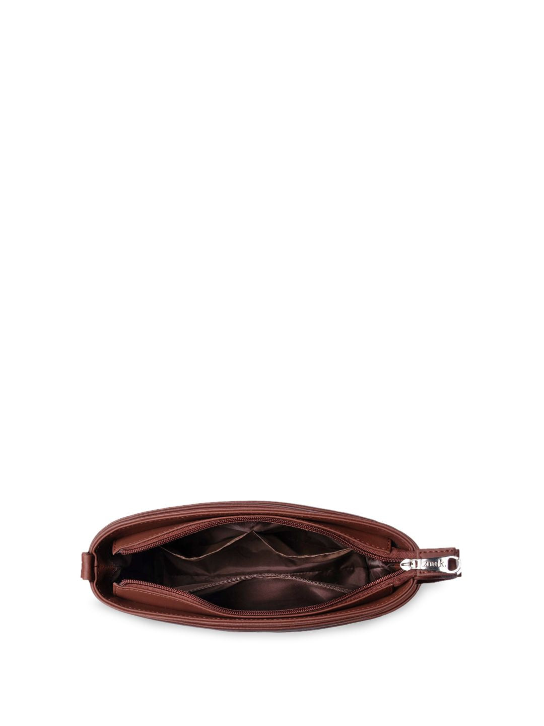 ZOUK Striped Structured Sling Bag