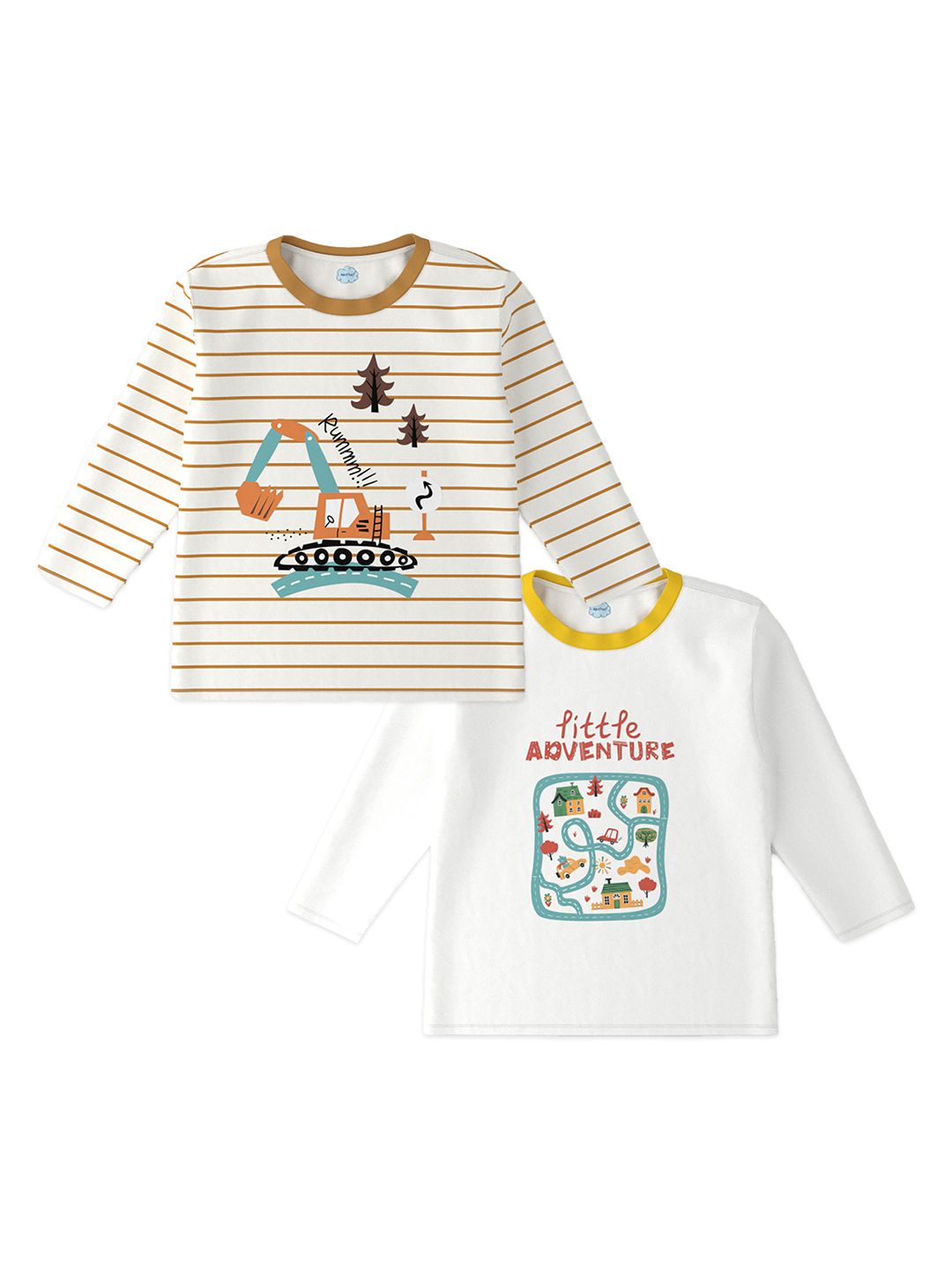 Nauti Nati Boys 2 Printed Bio Finish T-shirt