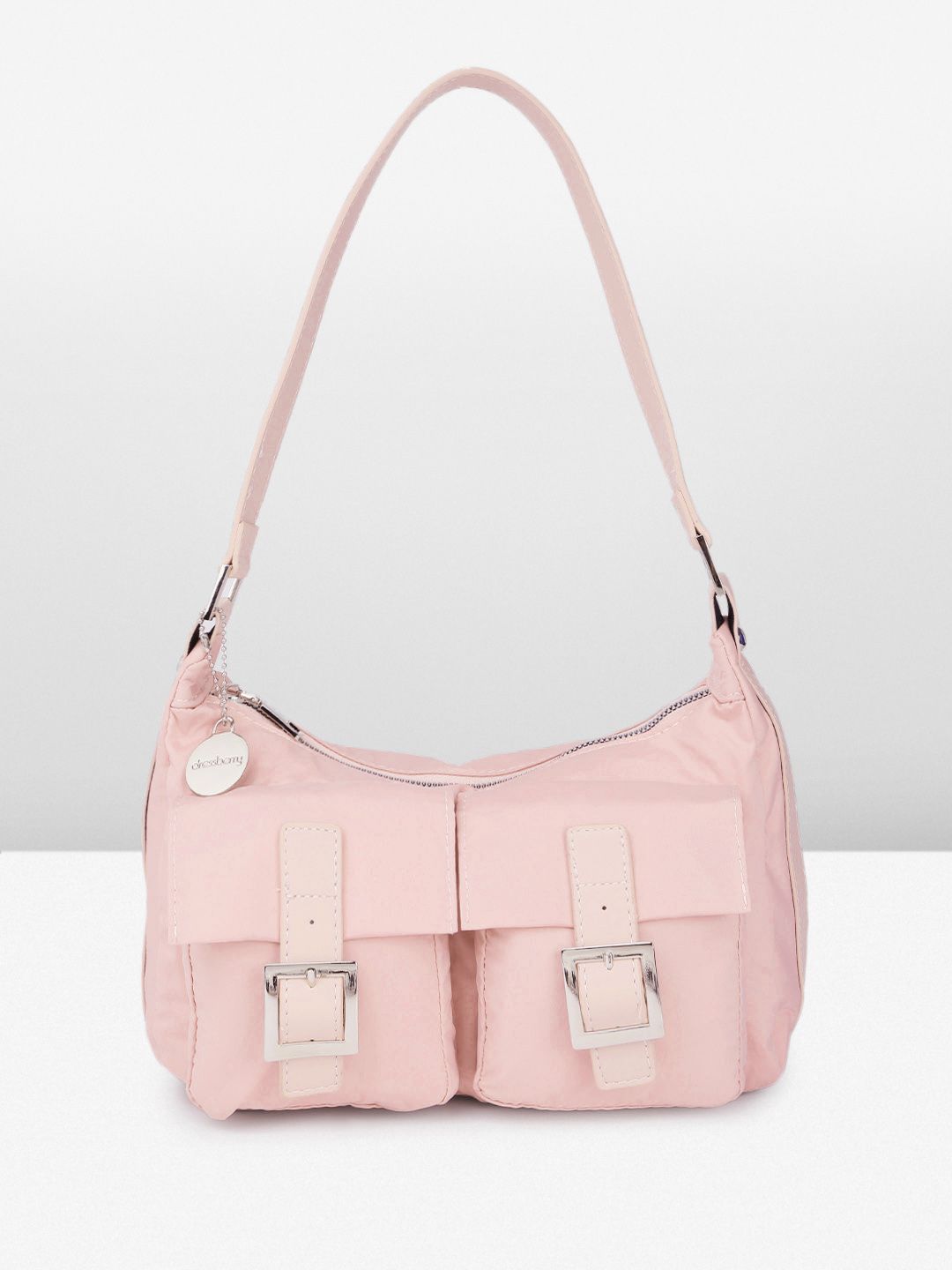 DressBerry Shoulder Bag with Buckle Detail