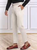 KLOTTHE Men Cotton Rich Solid Slim Fit Gurkha Pants