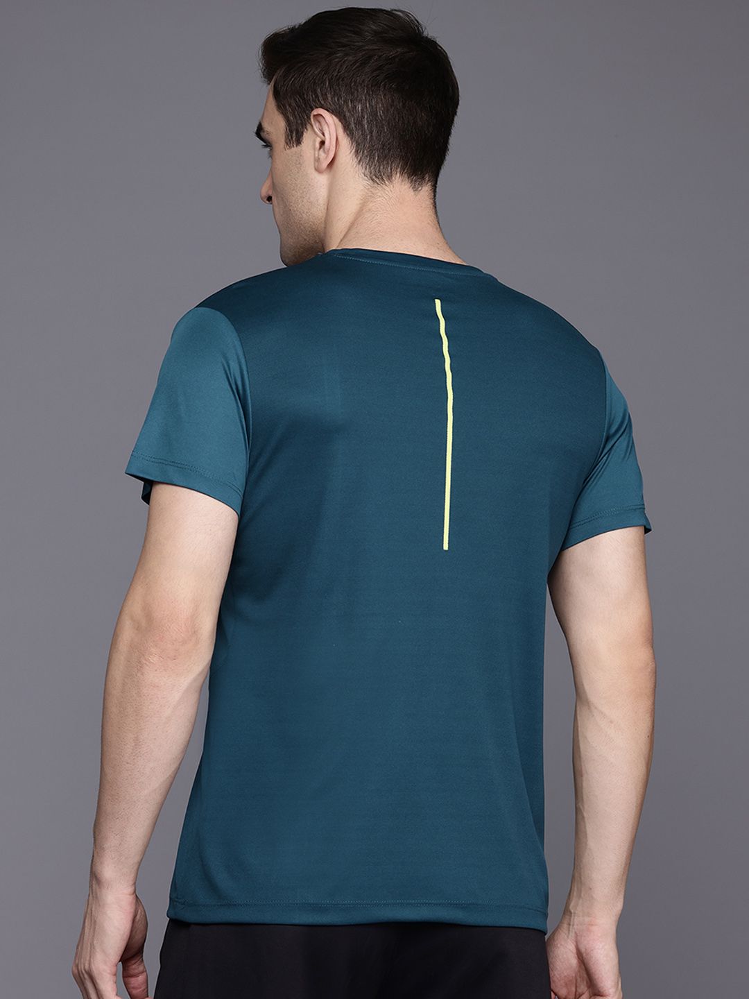 HRX by Hrithik Roshan Men Brand Logo Printed Rapid-Dry Training T-shirt