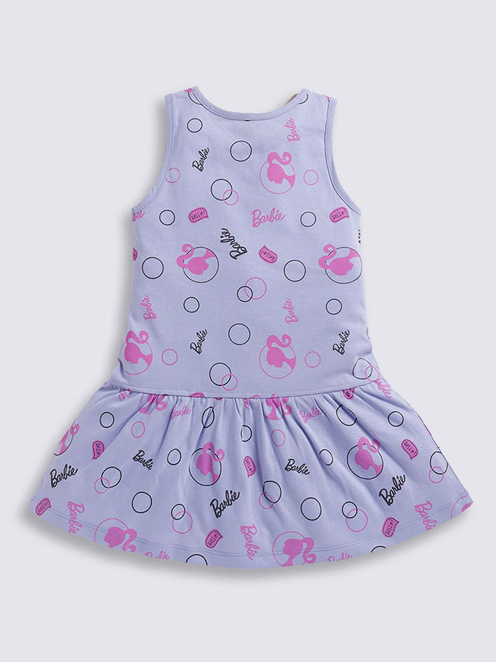 Happy Faces Pure Cotton Brabie Print A-Line Dress
