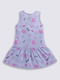 Happy Faces Pure Cotton Brabie Print A-Line Dress
